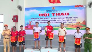 Hội thao chào mừng Ngày truyền thống lực lượng Cảnh sát nhân dân