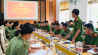 Nâng cao năng lực xử lý tình huống an ninh trật tự phức tạp