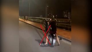 Xử lý nam thanh niên bốc đầu xe mô tô 