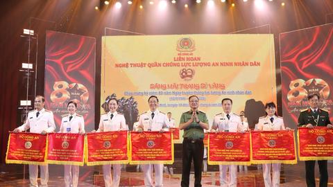 Bế mạc Liên hoan nghệ thuật quần chúng lực lượng An ninh nhân dân 