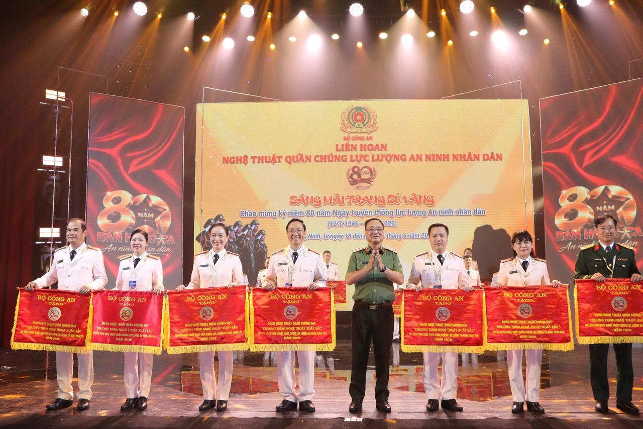 Bế mạc Liên hoan nghệ thuật quần chúng lực lượng An ninh nhân dân 