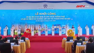 Thủ tướng dự lễ khởi công 5 tuyến đường sắt, 3 dự án nhà ở cho thuê tại Hà Nội