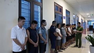 Triệt phá sới bạc, cho vay lãi nặng tại xã Rạng Đông