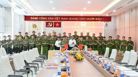 Bộ Tư lệnh Cảnh sát cơ động ký kết quy chế phối hợp với Công an TP. Đồng Nai