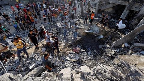 Dải Gaza đối mặt đồng thời sức ép an ninh và nhân đạo
