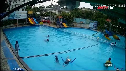 Điều tra vụ bé trai tử vong tại hồ bơi tại phường Bình Phước