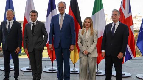 Nhóm E5 họp tại Berlin trước thềm thượng đỉnh NATO 