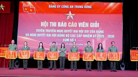 Hội thi báo cáo viên giỏi năm 2026 cụm thi số 1