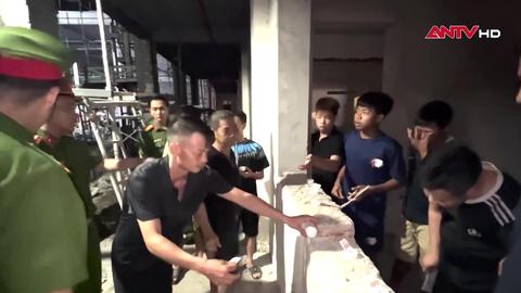 Xuyên đêm kiểm tra ngẫu nhiên đối tượng nghi vấn sử dụng ma túy