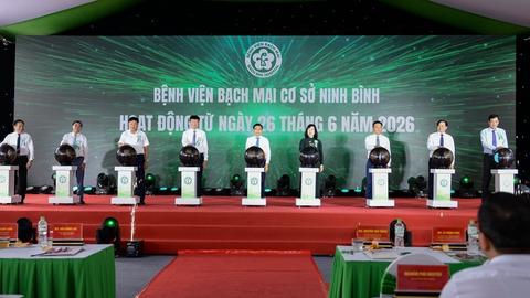 Bệnh viện Bạch Mai cơ sở 2 tại Ninh Bình chính thức hoạt động