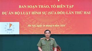 Xây dựng Bộ luật Hình sự (sửa đổi) bảo đảm chất lượng, khả thi