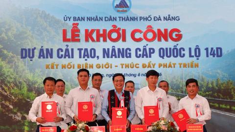 Nâng cấp, sửa chữa Quốc lộ 14D nối Đà Nẵng với nước bạn Lào