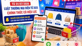 Từ 1/7, Luật Thương mại điện tử có hiệu lực