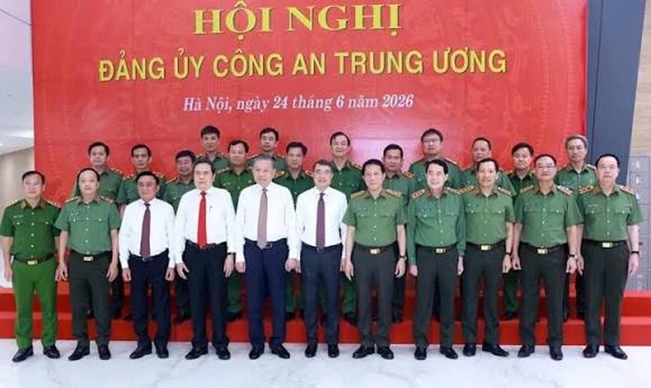 Hoạt động nổi bật của Lãnh đạo Bộ công an tuần qua