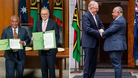 Australia và Vanuatu ký thỏa thuận lịch sử