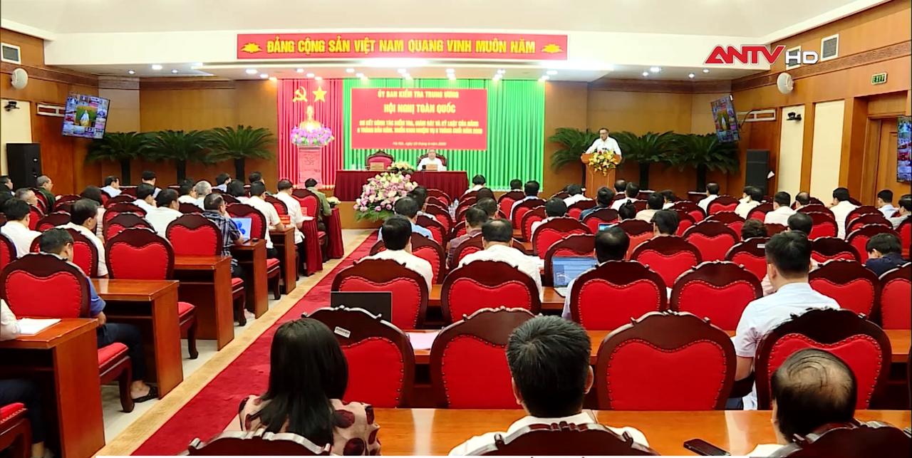 Ủy ban Kiểm tra Trung ương sơ kết công tác 6 tháng đầu năm