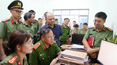 Thứ trưởng Nguyễn Văn Long làm việc với Công an tỉnh Gia Lai 