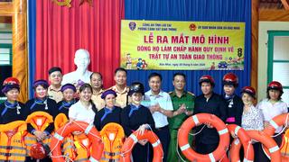 Ra mắt mô hình “Dòng họ chấp hành quy định về trật tự, an toàn giao thông”