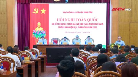 Hội nghị toàn quốc sơ kết công tác tuyên giáo và dân vận 6 tháng đầu năm 2026