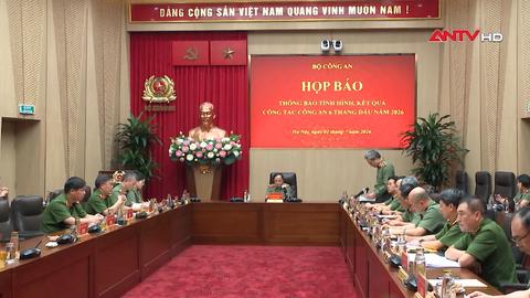 Bộ Công an thông tin về tiến độ điều tra, xử lý nhiều vụ án quan trọng