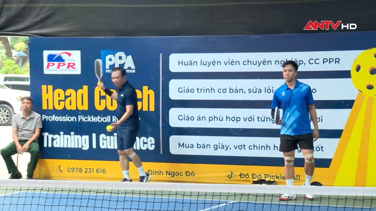 Giải Pickleball chào mừng 80 năm Ngày truyền thống lực lượng An ninh nhân dân