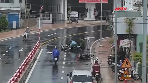 Nhanh chóng truy bắt tên cướp xe máy manh động