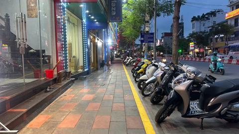 Hải Phòng quyết tâm lập lại trật tự đường hè