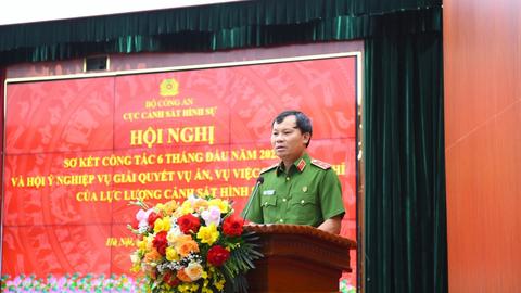 Cục Cảnh sát hình sự sơ kết công tác 6 tháng đầu năm 2026