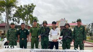Bắt giữ đối tượng vận chuyển thuốc lá lậu trên tuyến biên giới