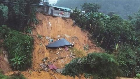 Mưa lũ gây nhiều thiệt hại tại Lai Châu, một người bị cuốn trôi