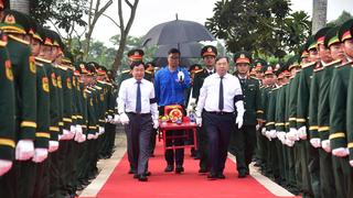 Tây Ninh tổ chức truy điệu, an táng 173 hài cốt liệt sĩ hy sinh tại Campuchia