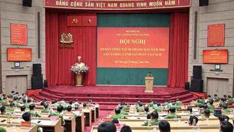 Lực lượng Cảnh sát PCCC và CNCH sơ kết công tác 6 tháng đầu năm