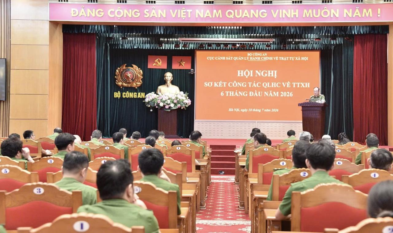 Lực lượng Cảnh sát Quản lý hành chính về TTXH phấn đấu hoàn thành sớm các nhiệm vụ công tác năm 2026