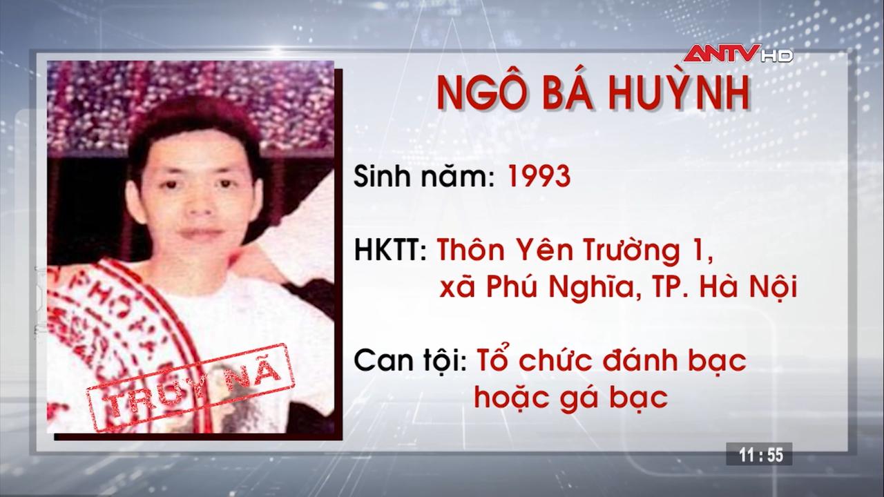 Truy nã 4 đối tượng cùng về tội tổ chức đánh bạc hoặc gá bạc