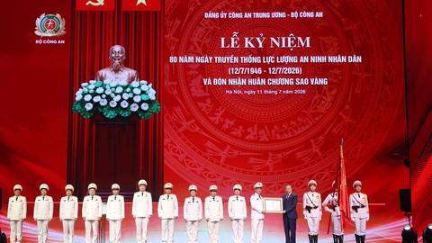 Tổng Bí thư, Chủ tịch nước Tô Lâm dự Lễ kỷ niệm 80 năm Ngày truyền thống lực lượng An ninh nhân dân