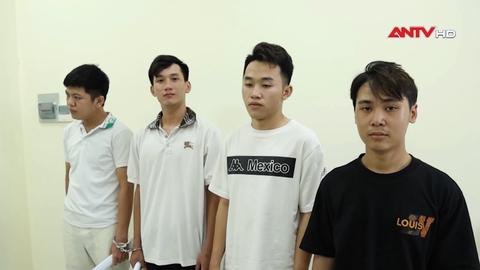 Bắt nhóm thanh niên đánh nhau tại quán nhậu