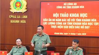 Hội thảo khoa học "Dấu ấn 80 năm Bác Hồ với tỉnh Khánh Hòa"