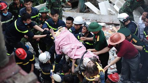 Lực lượng cứu nạn tinh nhuệ, quả cảm, chuyên nghiệp, nhân văn