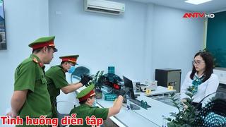 Diễn tập xử lý tình huống cướp ngân hàng có sử dụng vũ khí