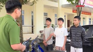 Nhóm thanh thiếu niên táo tợn dùng dao cướp xe máy