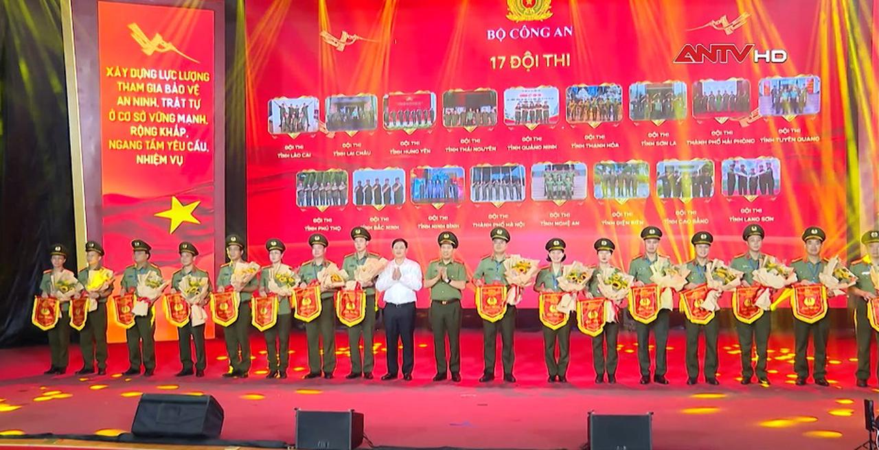 Khai mạc Hội thi lực lượng tham gia bảo vệ an ninh, trật tự ở cơ sở giỏi