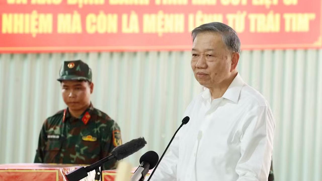 Phát biểu của Tổng Bí thư, Chủ tịch nước Tô Lâm tại Công viên Lê Thị Riêng