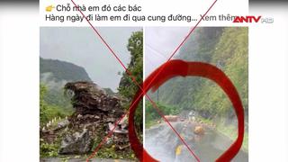 Công an cảnh báo tình trạng tin giả liên quan mưa lũ ở Lai Châu