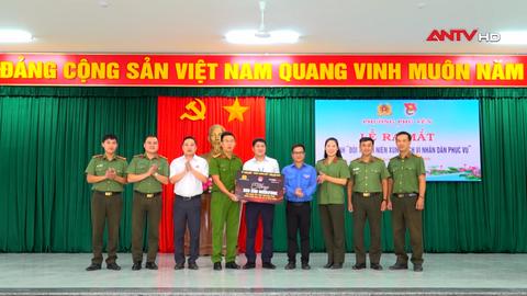 Ra mắt mô hình "đội thanh niên xung kích vì nhân dân phục vụ"