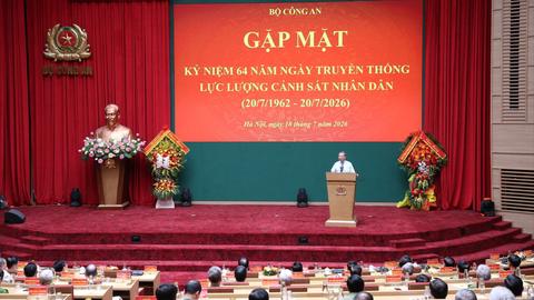 Tổng Bí thư, Chủ tịch nước Tô Lâm dự gặp mặt Kỷ niệm 64 năm Ngày truyền thống lực lượng Cảnh sát nhân dân