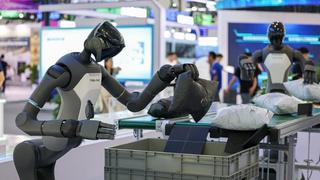 Robot hình người bùng nổ tại WAIC 2026