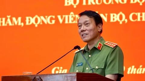 Đại tướng Lương Tam Quang làm việc tại Công an tỉnh Gia Lai Đại tướng Lương Tam Quang làm việc tại Công an tỉnh Gia Lai