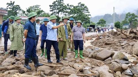 Khẩn trương xây dựng khu tái định cư cho người dân vùng lũ Lai Châu