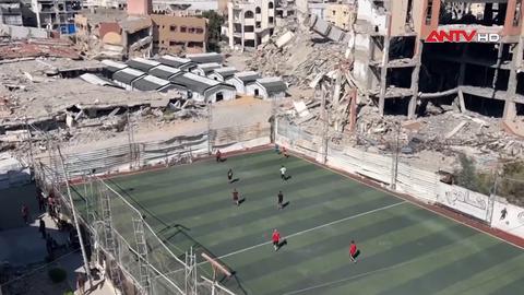 Từ đổ nát, những cầu thủ Gaza viết tiếp giấc mơ