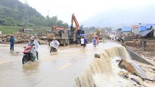 Chủ động ứng phó mưa lớn, lũ quét, sạt lở đất
